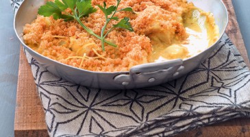 Easy recipe: Cod crumble