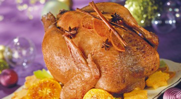 Gourmet recipe: Roast turkey with orange and spices