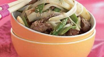 Easy recipe: Stir-fried white asparagus with beef