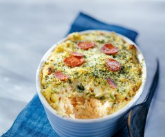 Easy recipe: Salmon and leek parmentier