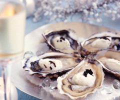 Easy recipe: Oysters with foie gras chantilly