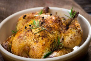 Gourmet recipe: Herb roasted chicken