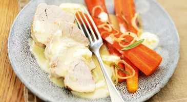 Gourmet recipe: Pork fillet with carrots