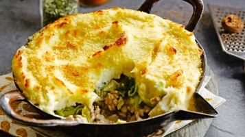 French recipe: Hachis parmentier with leeks