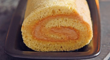 Easy recipe: Chestnut Swiss roll