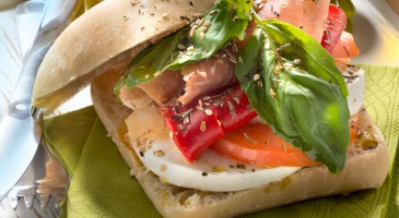 Quick recipe: Ham and parmesan sandwich