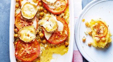 Gourmet recipe: Polenta and goat cheese gratin