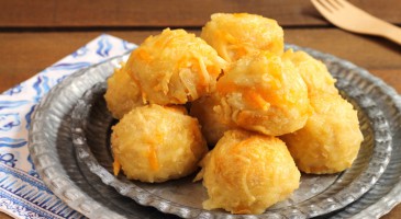 Gourmet recipe: Ham and cheese beignets