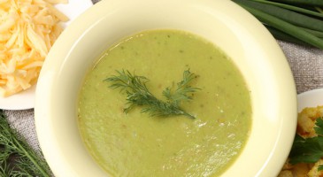 Easy starter recipe: Green vegetable soup
