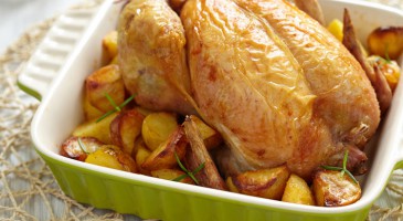 Family recipe: Roast chicken with sautéed potatoes