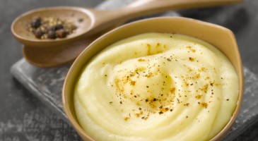 Quick recipe: mashed potatoes with coconut milk