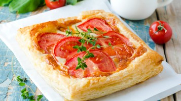 Easy recipe: Mozzarella tart