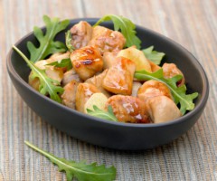 Asian recipe: Stir-fry chicken with honey