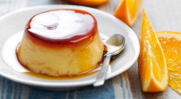 Dulce de leche flan