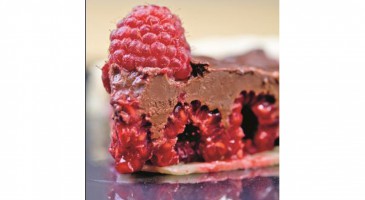 Dessert recipe: Raspberry chocolate tart