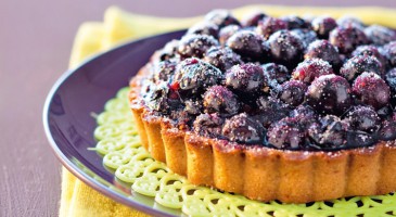 Dessert recipe: Light blueberry tart