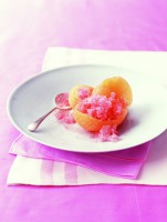 Granita recipe: Raspberry and orange granita