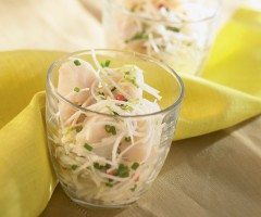 Festive recipe: Scallop tartare with celeriac