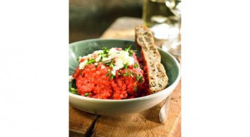 Delicious recipe: Tomato risotto