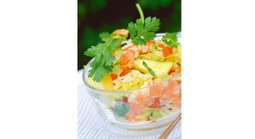 Salad recipe: Pineapple and prawn salad
