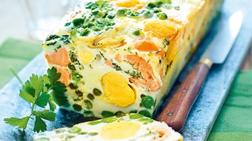 Easy recipe: Egg and salmon terrine