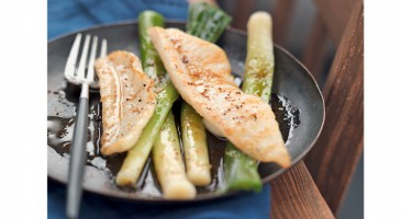 Easy fish recipe: Sole fillets with leeks