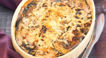 Gourmet recipe: Eggplant and potato moussaka