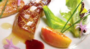 Gourmet recipe: Pan-fried foie gras with apples