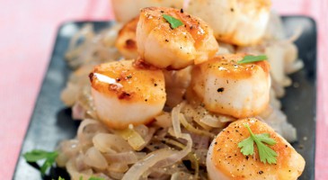 Easy recipe: Pan-fried scallops with shallots