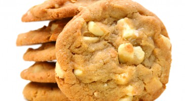 Snack recipe: White chocolate chip cookies
