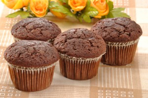 Snack recipe: Chocolate muffins