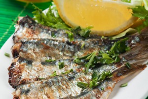 Fish recipe: Raw marinated sardines in herbs