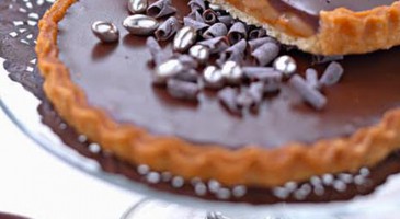 Dessert recipe: Chocolate tartlets with salted butter caramel